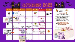 October Calendar